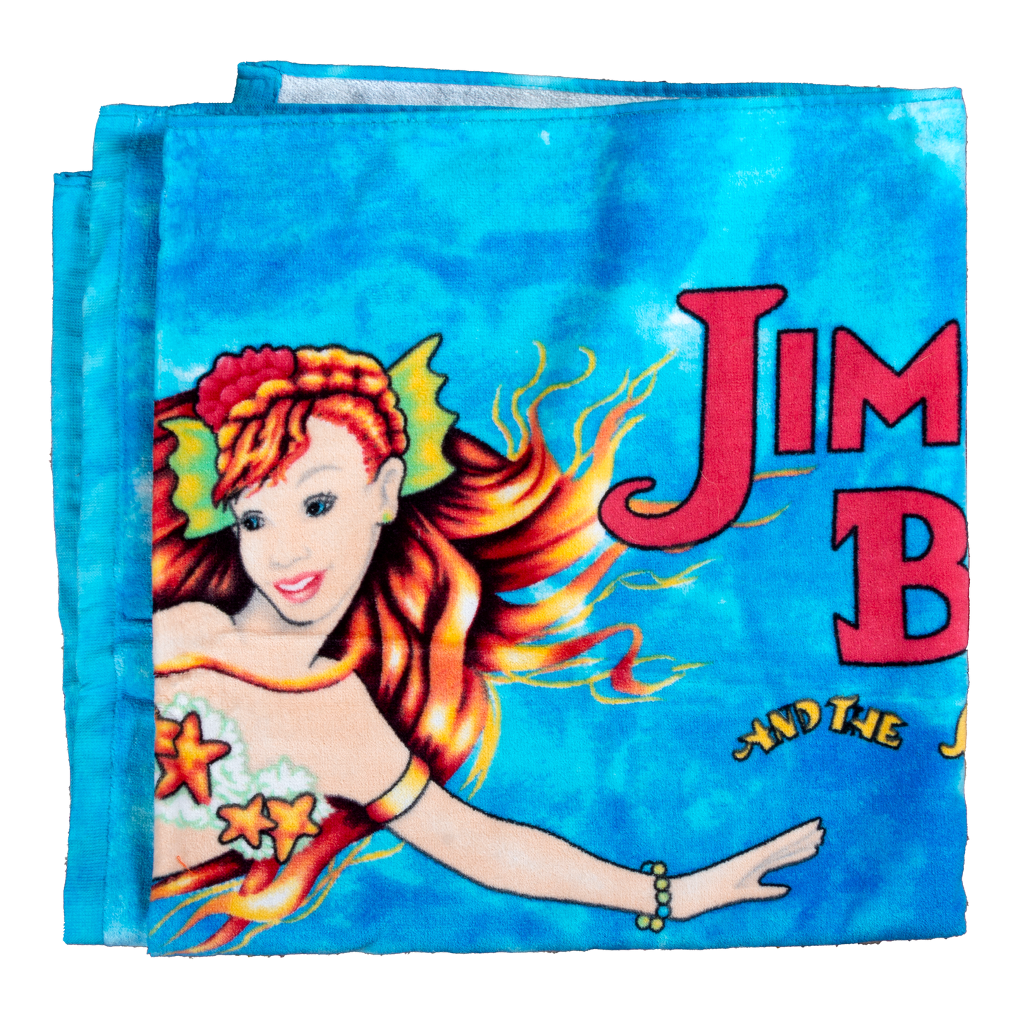 Life on the Flip Side Mermaid Beach Towel