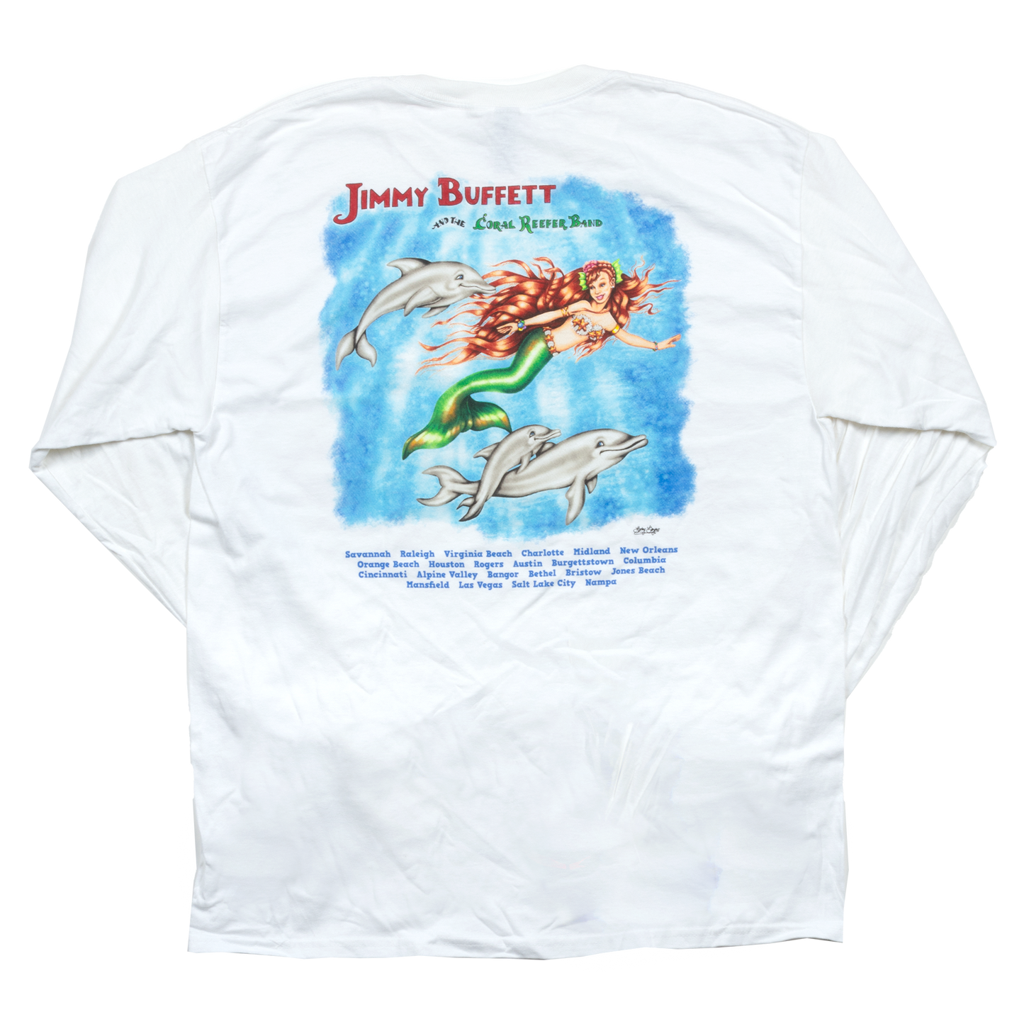 Dolphin Mermaid L/S Tee