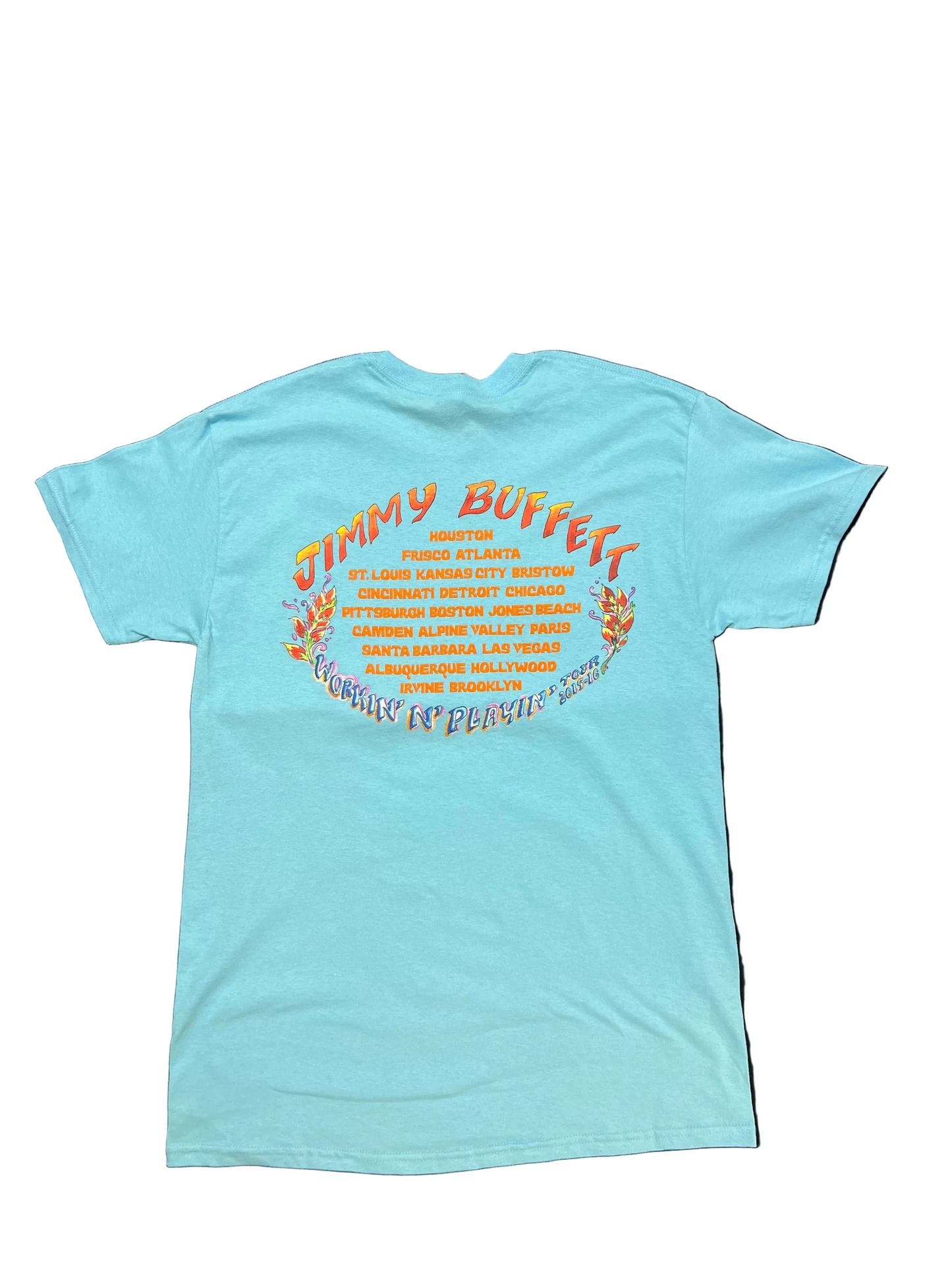 "Workin' n Playin'" Tour Concert Tee (2015/2016)