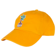 Load image into Gallery viewer, 1978 Yellow Cheeseburger in Paradise Cap with a Cheeseburger Palm Tree Patch on Front
