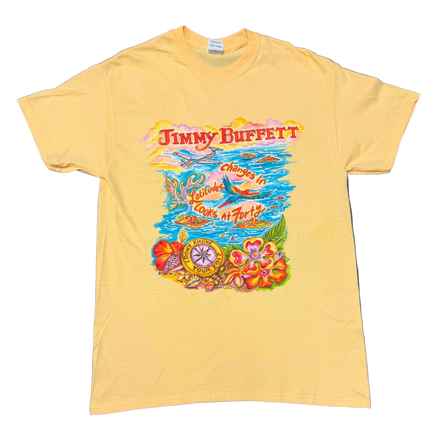 “Changes in Latitudes” 2017 Tour Tee