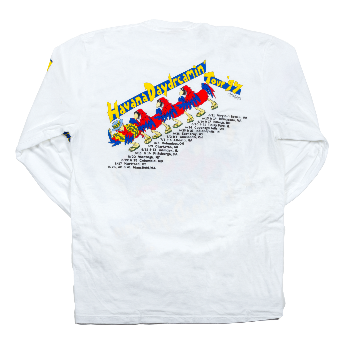 Havana Parrot Tee – Jimmy Buffett