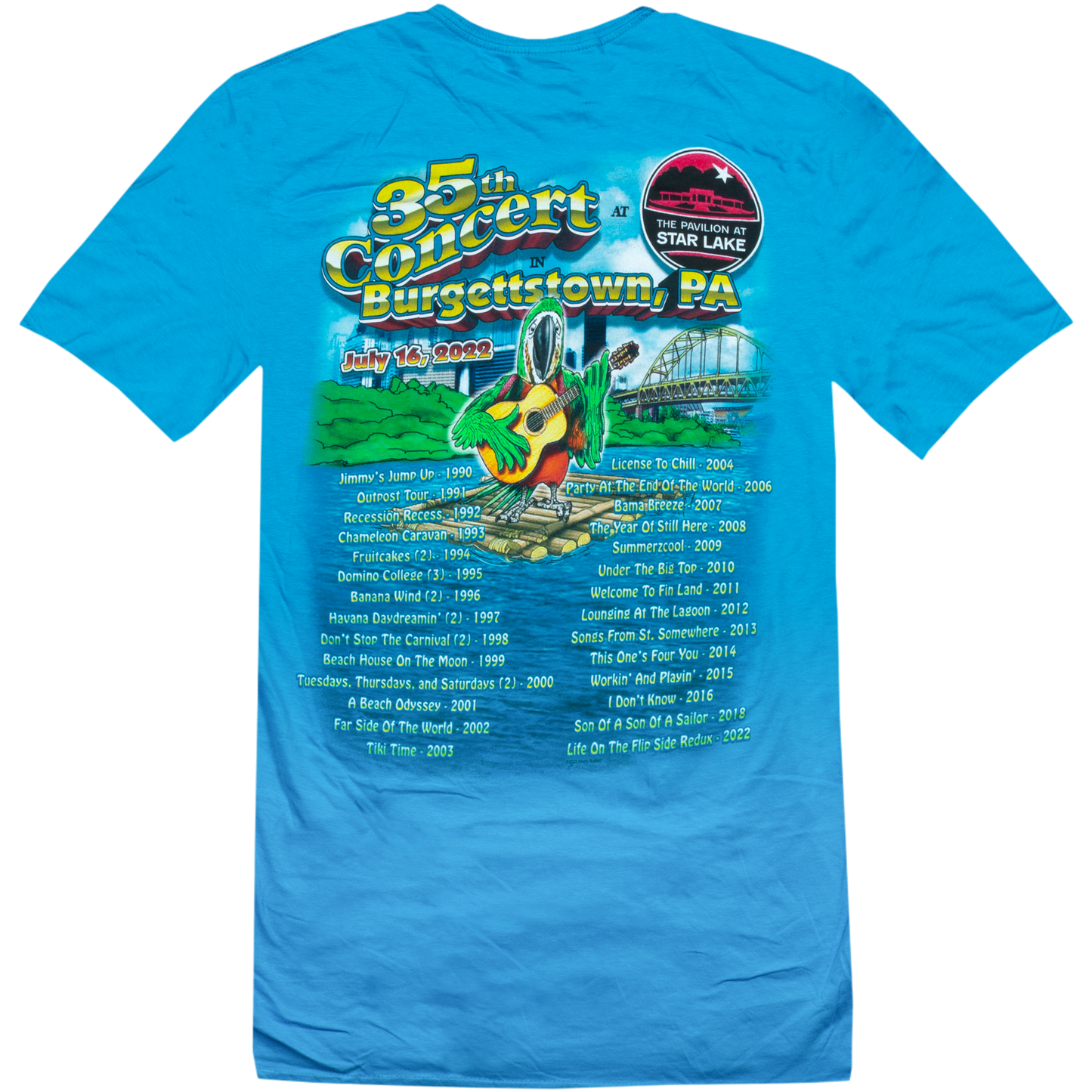 35th Concert Burgettstown Tee