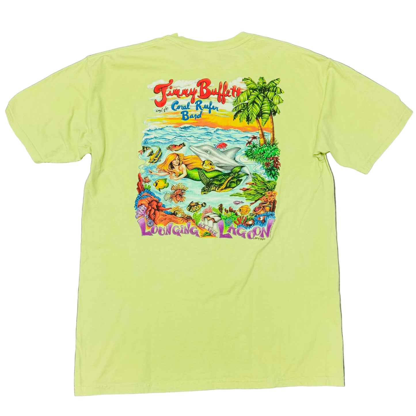 Jimmy Buffett "Lounging at the Lagoon" Vintage Tour T-Shirt