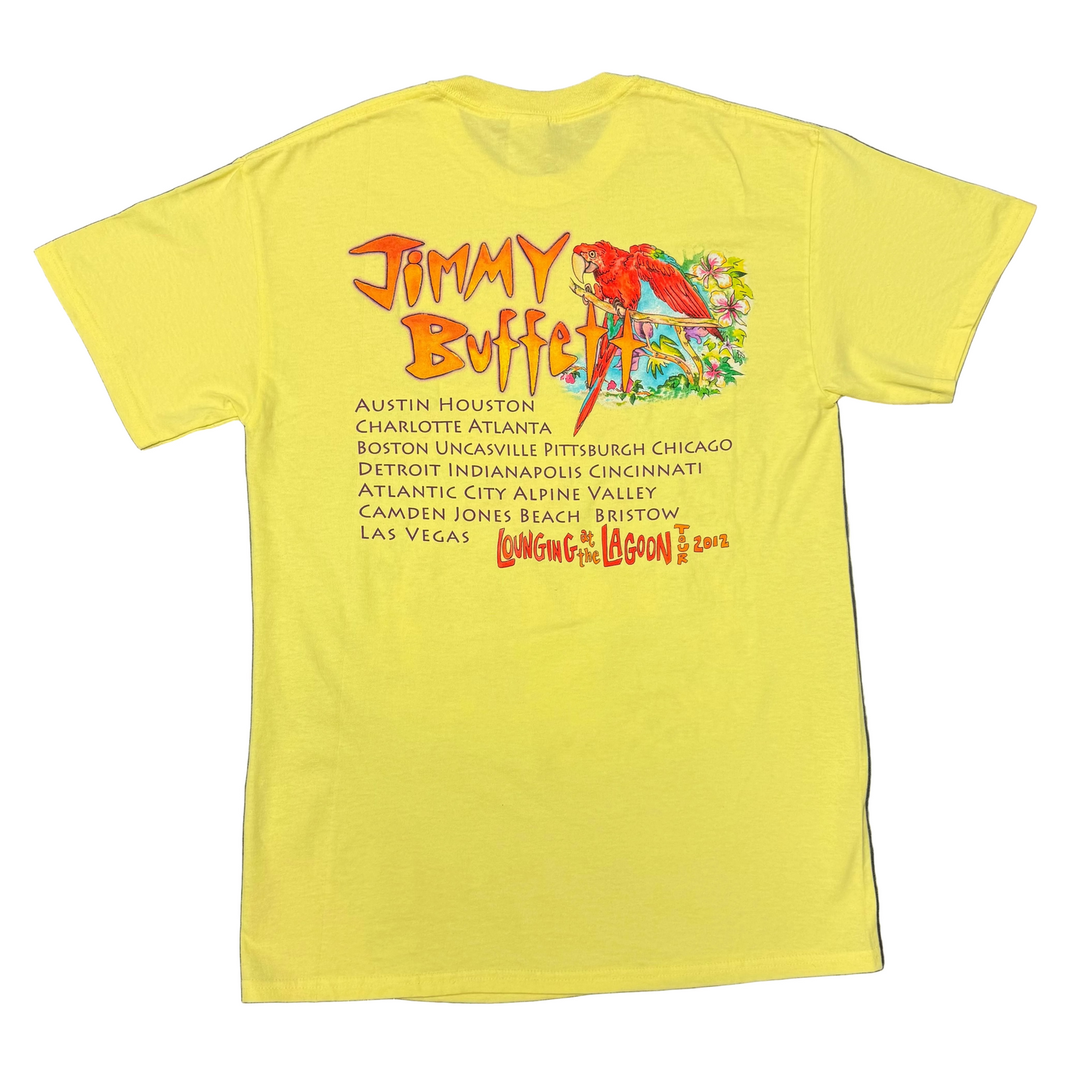 Lounging at the Lagoon 2012 Tour Tee