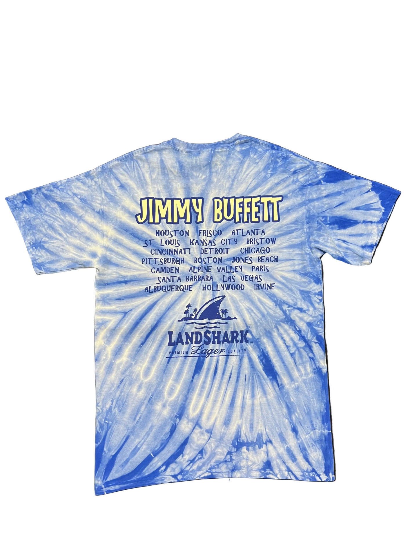 "Workin' n Playin'" Tour Tie-Dye Concert Tee (2015)