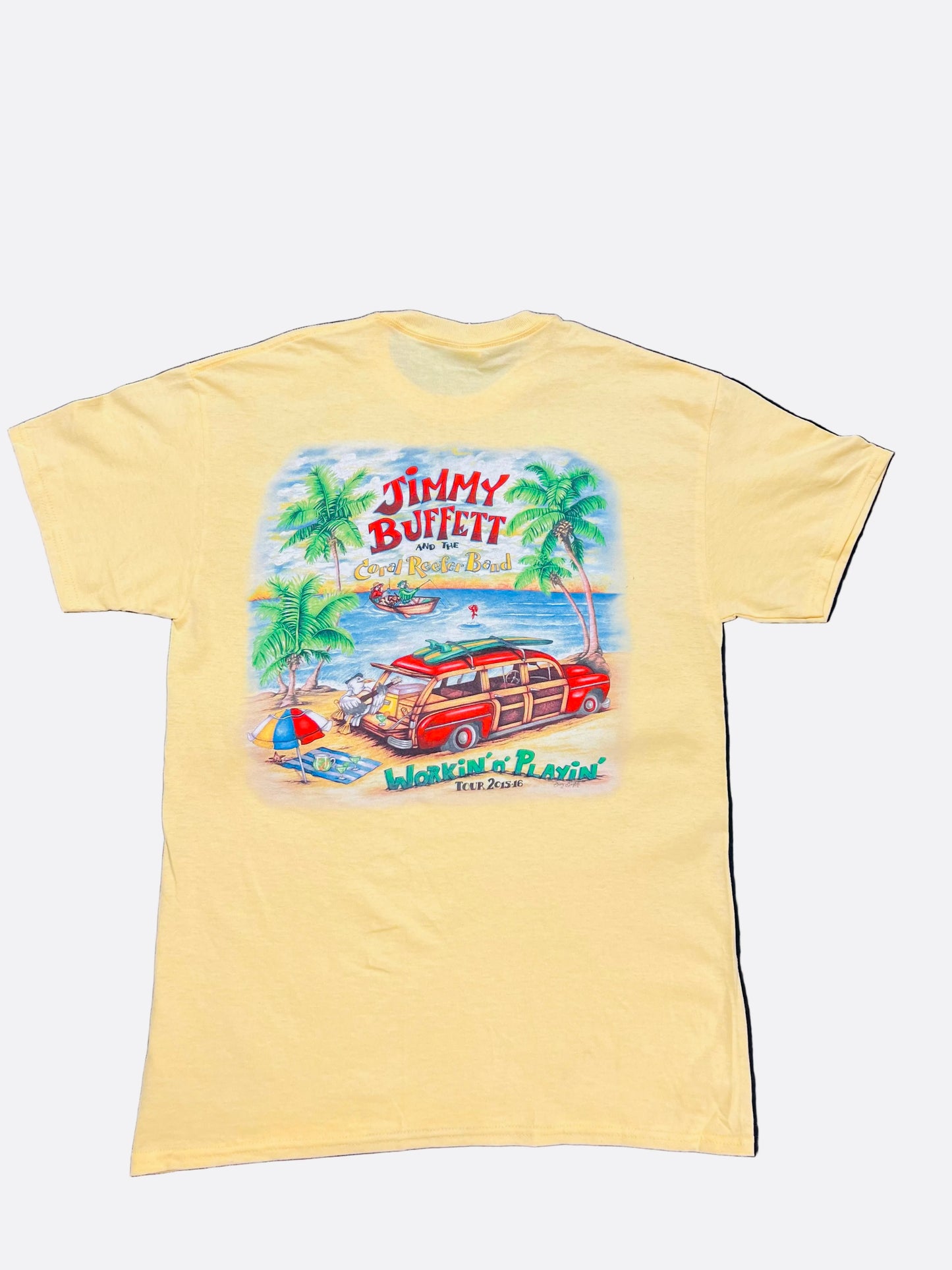 "Workin' N. Playin'" Paris 2015 Concert Tee