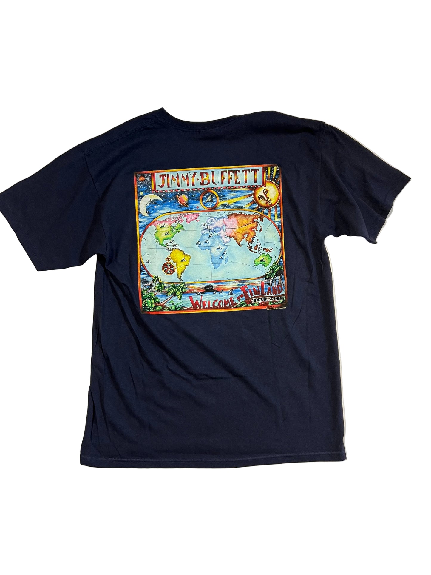 Jimmy Buffett Vintage "Welcome to Fin Land" Tour 2011/2012 Concert Tee