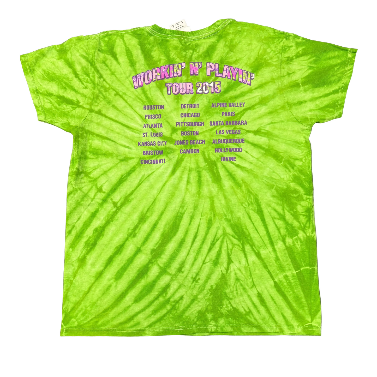 “Workin’ N’ Playin’” 2015 Ladies Tour Tee