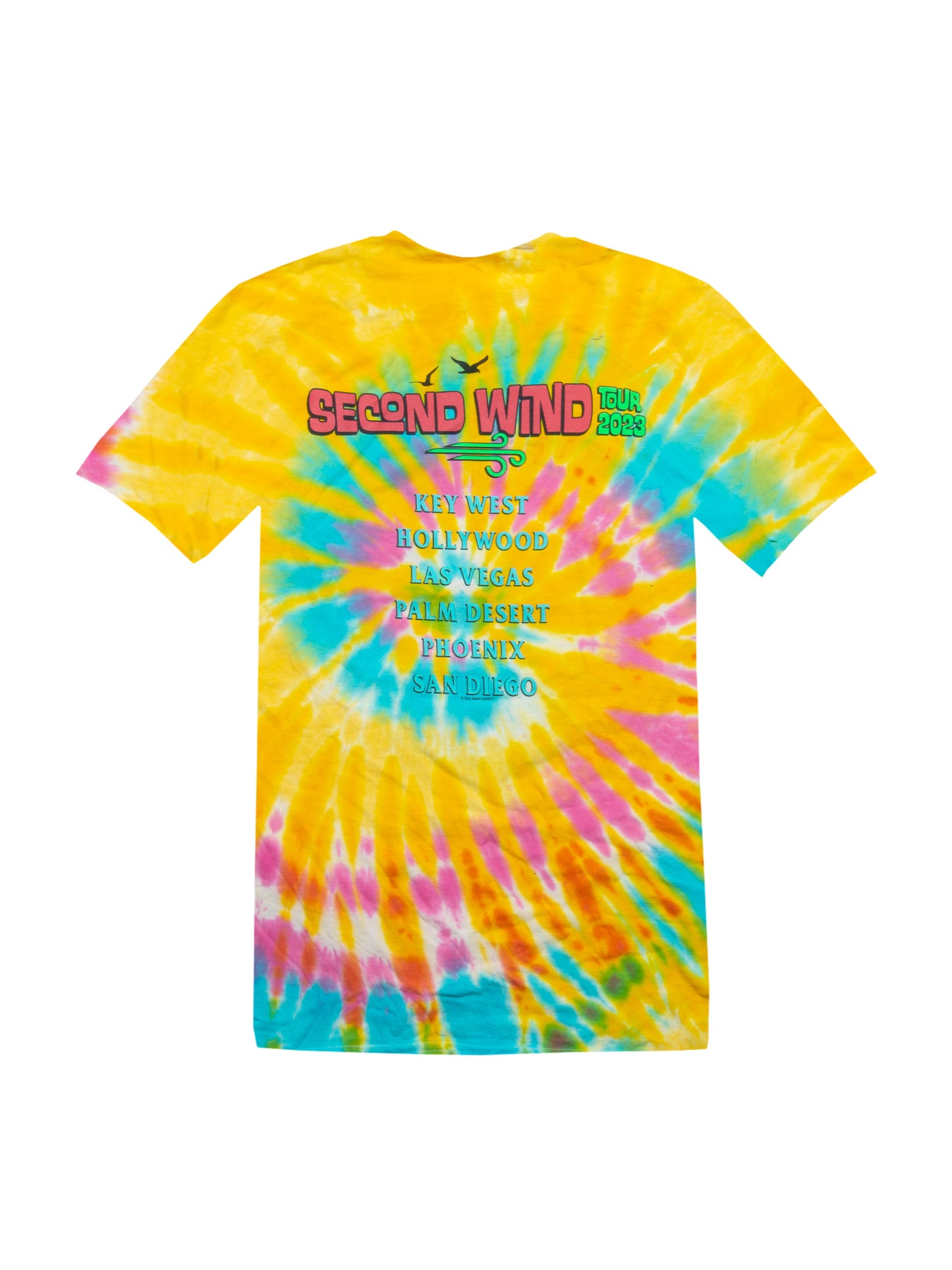 Tie Dye Second Wind Lighthouse Tee